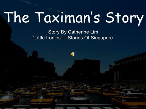 The Taximan s Story