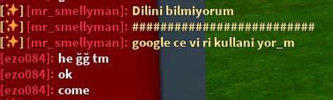The Turkish language is impossible to use with Roblox\'s filter 