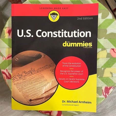 The US Constitution For Dummies: A Comprehensive Guide