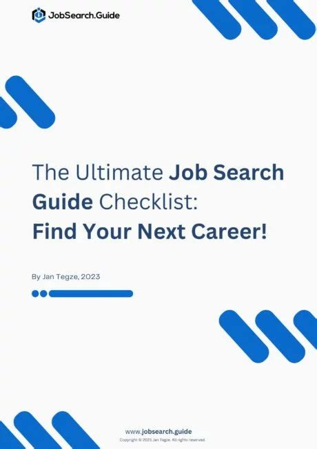 The Ultimate Job Search Checklist: 99 Essential Tips for Success