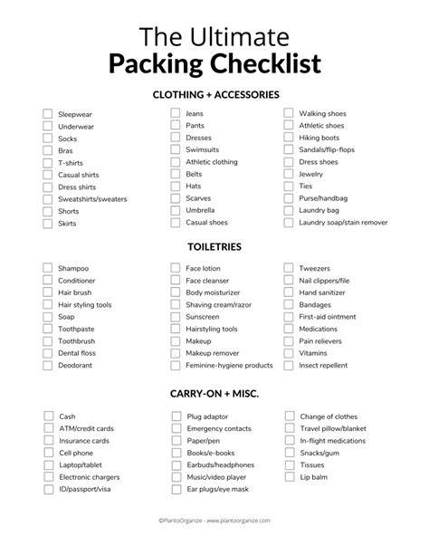 The Ultimate Packing Checklist for Pups
