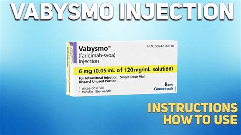 The Vabysmo Injection Procedure: What to Expect