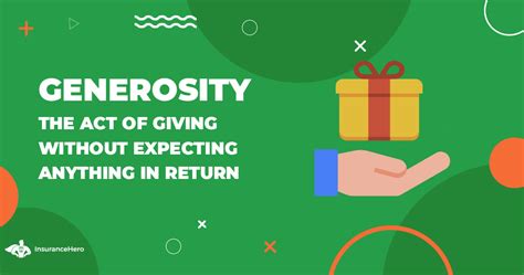 The Value of Generosity