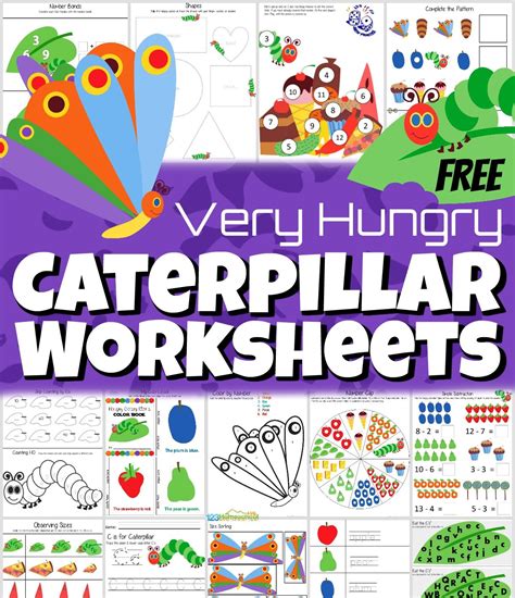 The Very Hungry Caterpillar Activities Printable