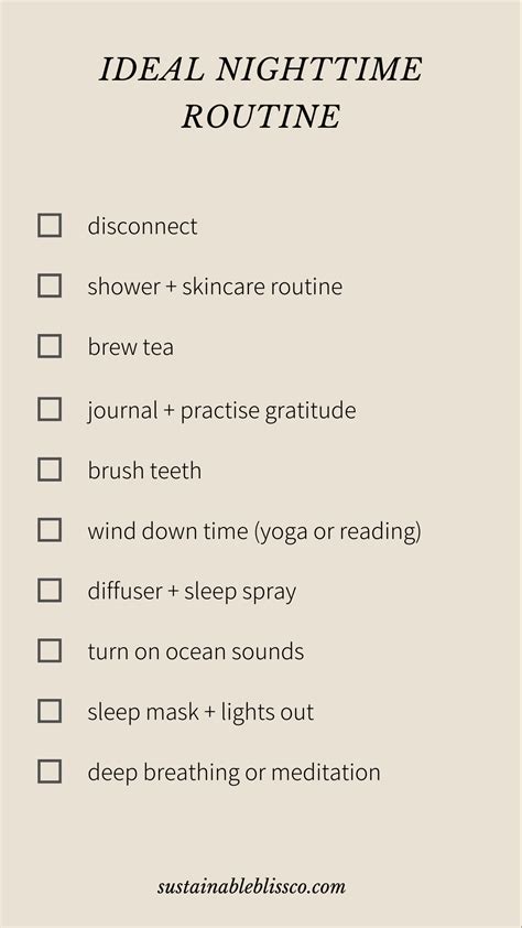 The Wakeid Id Sleep Rituals Create a Relaxing Nighttime Routine