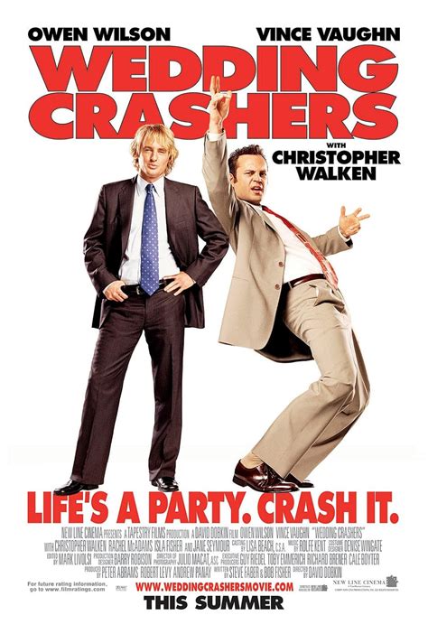 Meet the Cast of Wedding Crashers: Hilarious and Star-Studded!