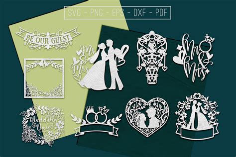 Download The Wedding Sign Bundle DXF Files