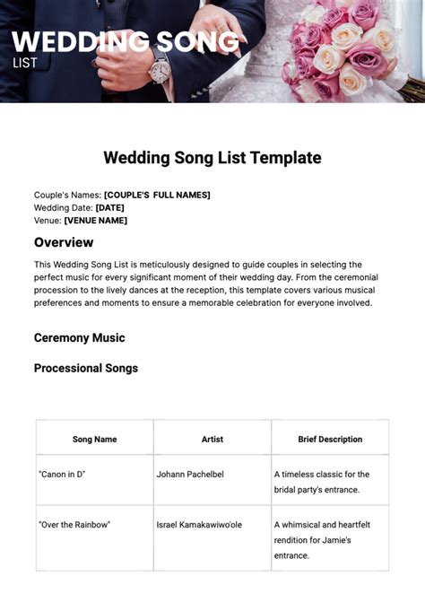 Unveiling the Ritual of Love with The Ultimate Wedding Song Tuning: A Harmonious Affair to Remember