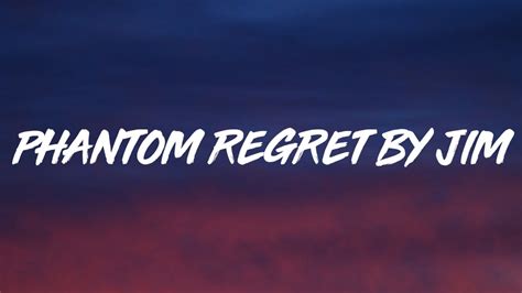 The Weeknd Phantom Regret By Jim Lyrics Bridge