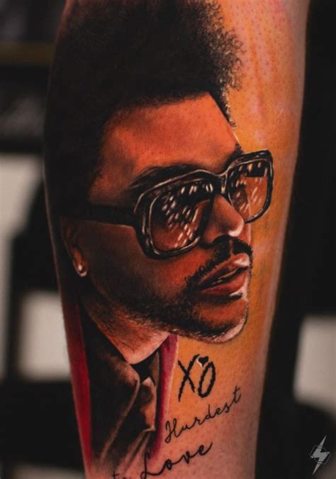 The Weeknd Tattoos