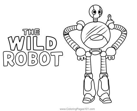 The Wild Robot Coloring Pages