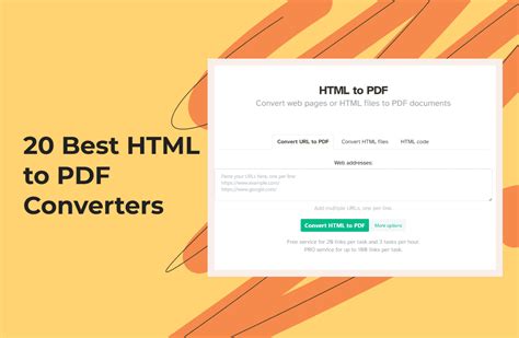 The best HTML to PDF converters of 2024 in full: