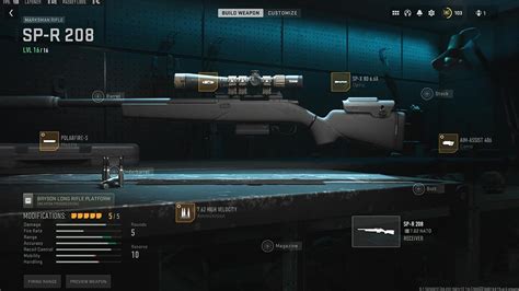 The best SP-R 208 loadout for Warzone 2