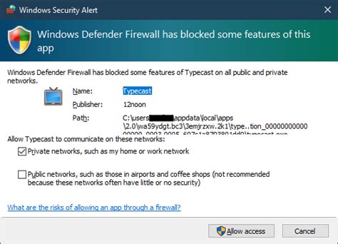 The dissimilar typecast of firewall