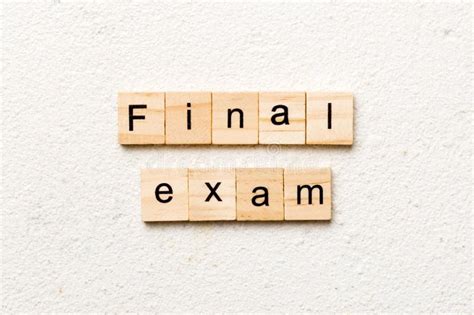 The final exam Word