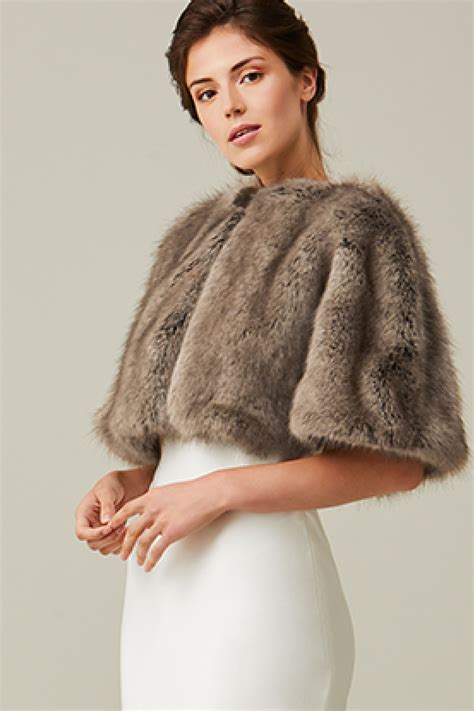 The fur married wraps peak online collection