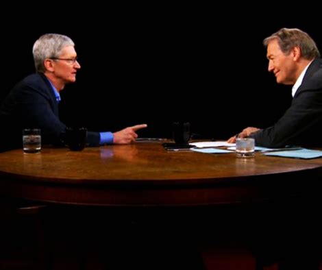 The infamous Tim Cook interview