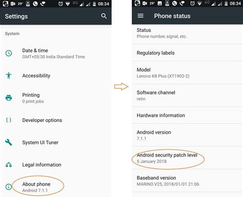 The latest Android security patch is not included, though