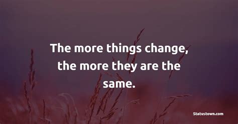 The more things change&hellip;