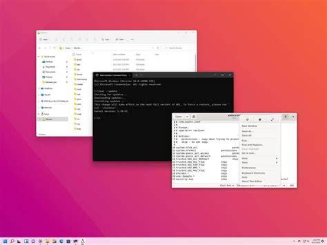 The new changes for the Windows Subsystem for Linux