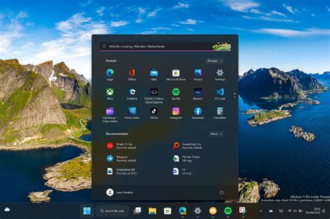 The redesigned Taskbar