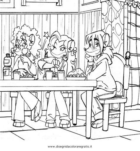 Thea Stilton Coloring Pages