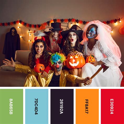 Thematic Halloween Color Schemes