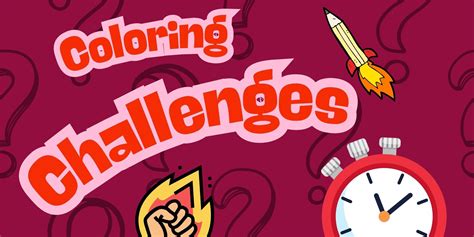 Themed Coloring Challenges