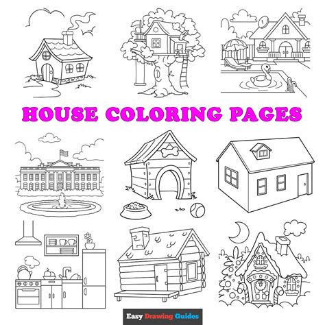 Themed House Coloring Adventures