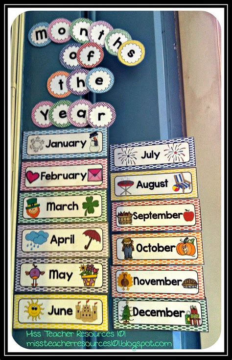Themes For Calendar Months