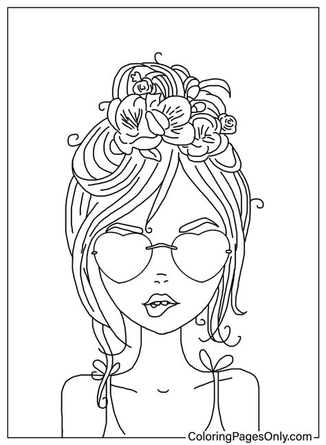 Themes That Define Girly Coloring Pages