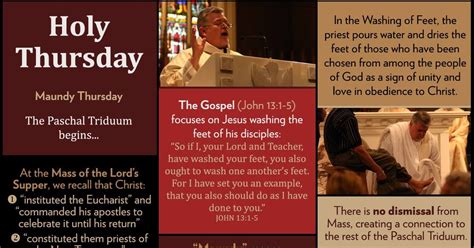 Theological Insights Into Holy Thursday