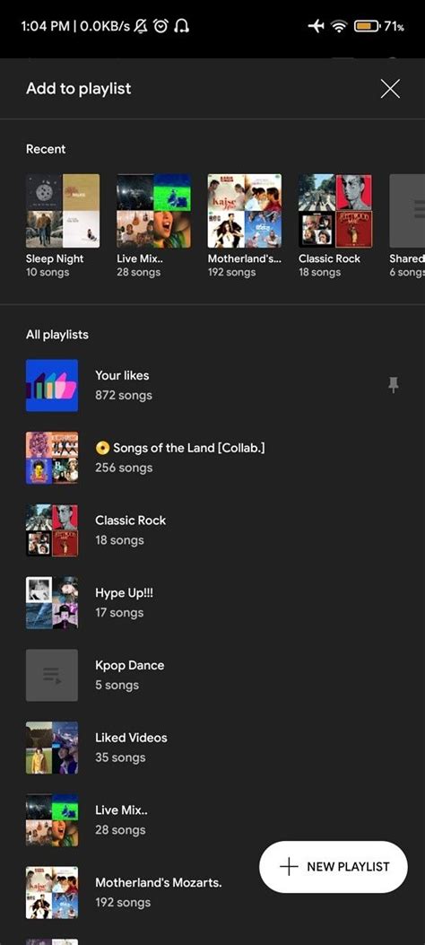 There’s a new Add to Playlist UI in YouTube Music