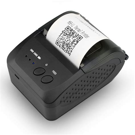 Thermal Receipt Printer Bluetooth 2 Inch Portable Mini Printer 58mm Pos Machine For Mobile Phone Android/Ios Us Plug