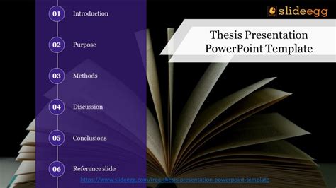 Thesis Presentation Ppt Template