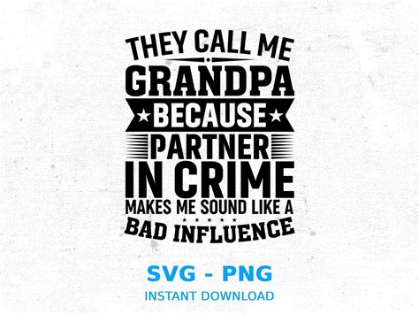 Download They Call Me Grandad Because Partner in... SVG File - SVG Design Cut Images