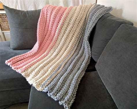 Thick Crochet Blanket