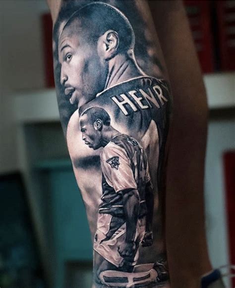 Thierry Henry Tattoos