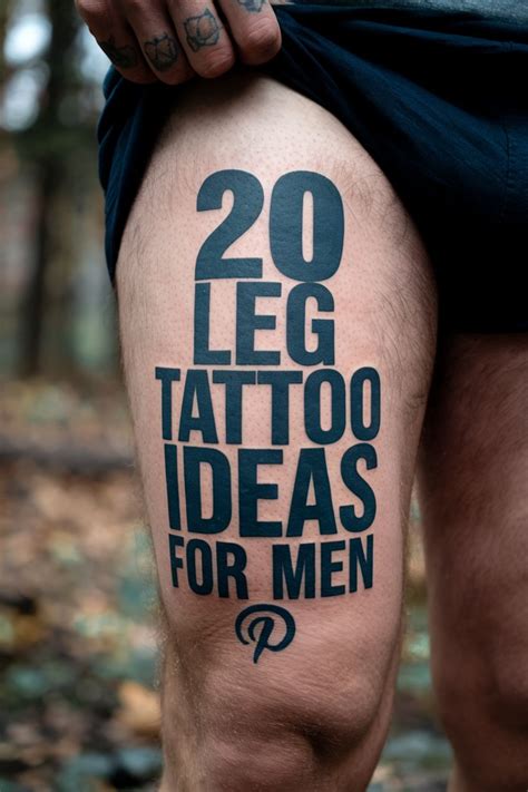 Boldly Inked: Explore the Hottest Thigh Tattoos for Men to Elevate Your Style Game!