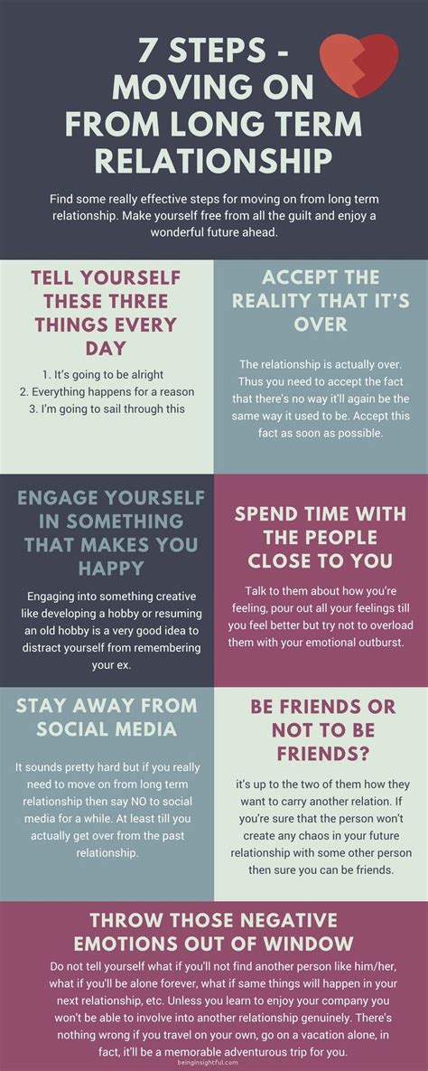 Things Not To Do To Move On From A Long Term Relationship