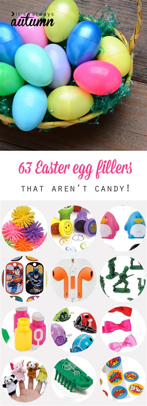 Things To Fill Easter Eggs With