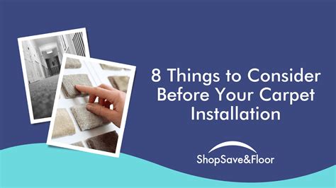 Things to Consider Before Installation