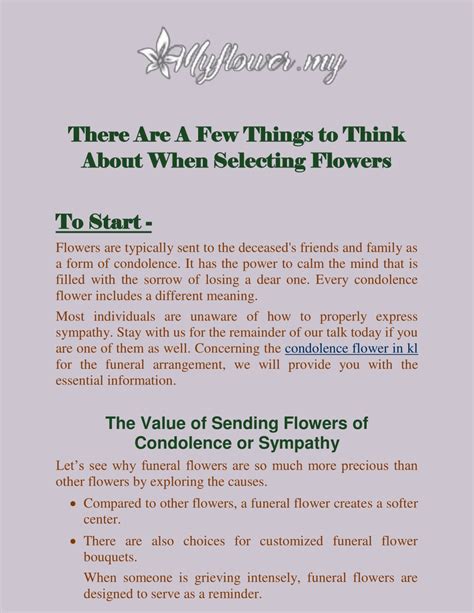 Things to Think About When Selecting