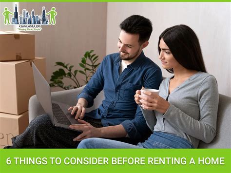Things to consider when renting a house