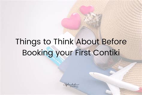 Think Before Booking