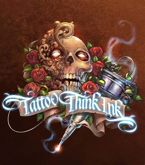 Think Ink! Tattoo Art for TShirts / download tshirt design