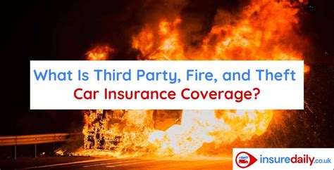 Third Party, Fire & Theft Car Insurance