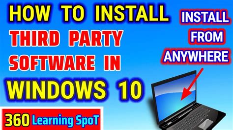 Third Party Software Windows 10