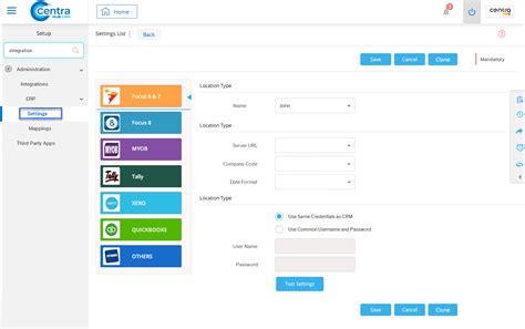 Third-Party Integration Crm
