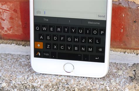 Third-party keyboard iPhone